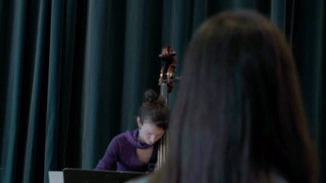 Another small excerpt from our program with @amelielejosne 

Thank you to @beach_zhe for camera work and color. 

Excerpted music: Youkali by Kurt Weill (arr. by us and adaptation of text into English by Ema Katrovas) with Moravian folk song and French popular song thrown in (see end for full credits)

 #onetake #eclecticmusic #classicalmusicvideo #voiceanddoublebass #accordion